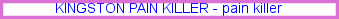 painkiller addiction, kingston pain killer
